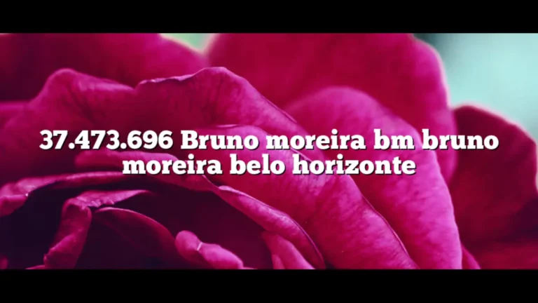 37.473.696 bruno moreira belo horizonte