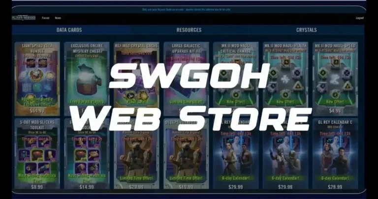 Mastering the Galaxy: A Comprehensive Guide to the SWGoH Webstore