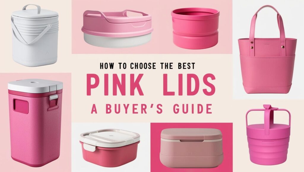 How to Choose the Best Pink Tote Lids: A Buyer’s Guide