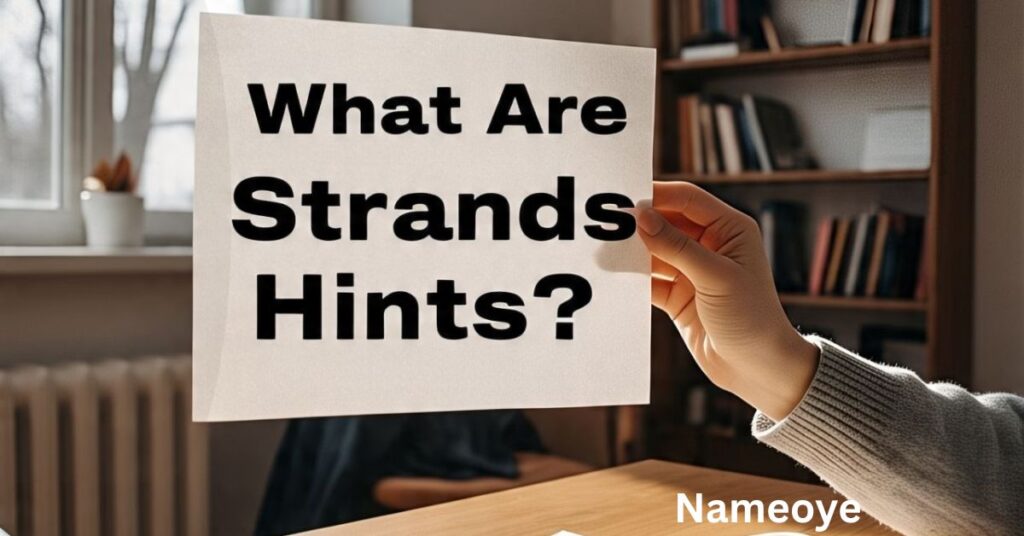 What Are Strands Hints?