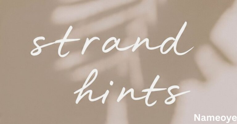 strands hints