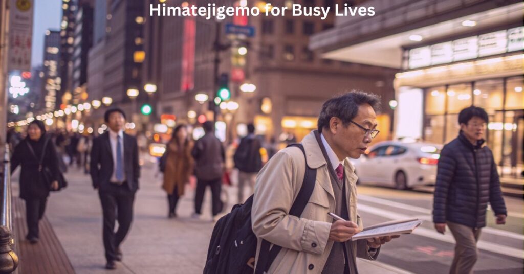 Himatejigemo for Busy Lives