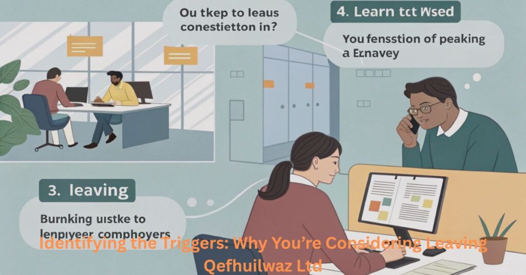 Identifying the Triggers: Why You’re Considering Leaving Qefhuilwaz Ltd