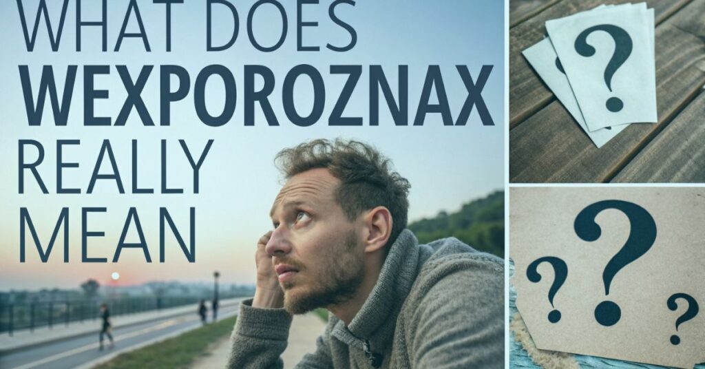 What Does Wexporoznax Really Mean