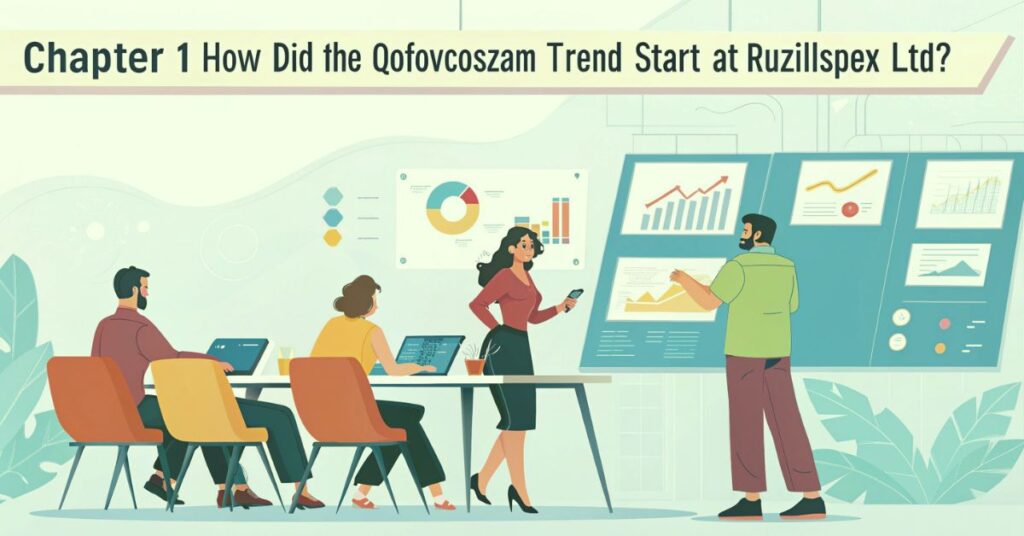 Chapter 1: How Did the Qofovcoszam Trend Start at Ruzillspex Ltd?