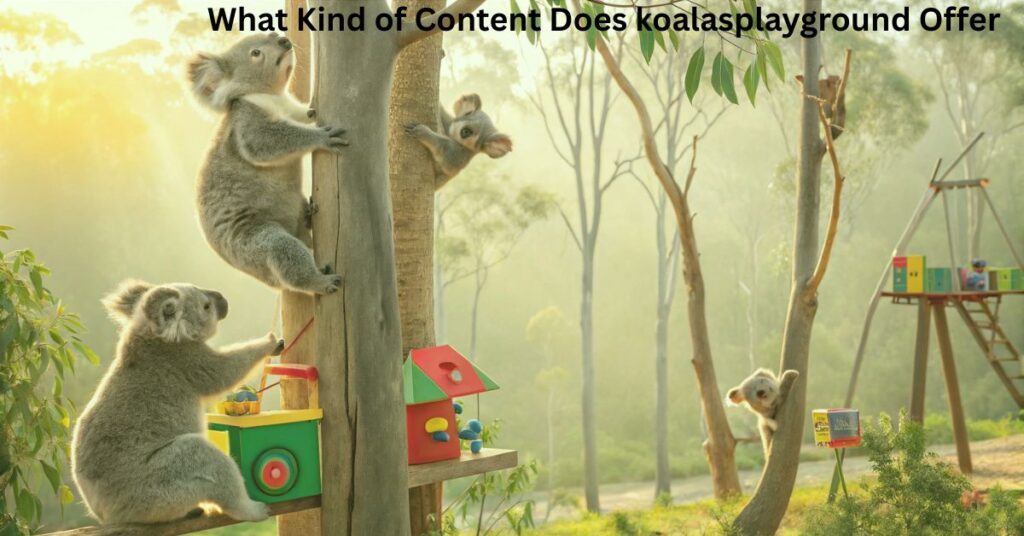 What Kind of Content Does koalasplayground Offer