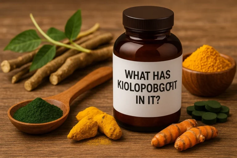 Key Ingredients Inside Kiolopobgofit: Breakdown & Benefits